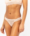 Culotte en dentelle fleurie femme
